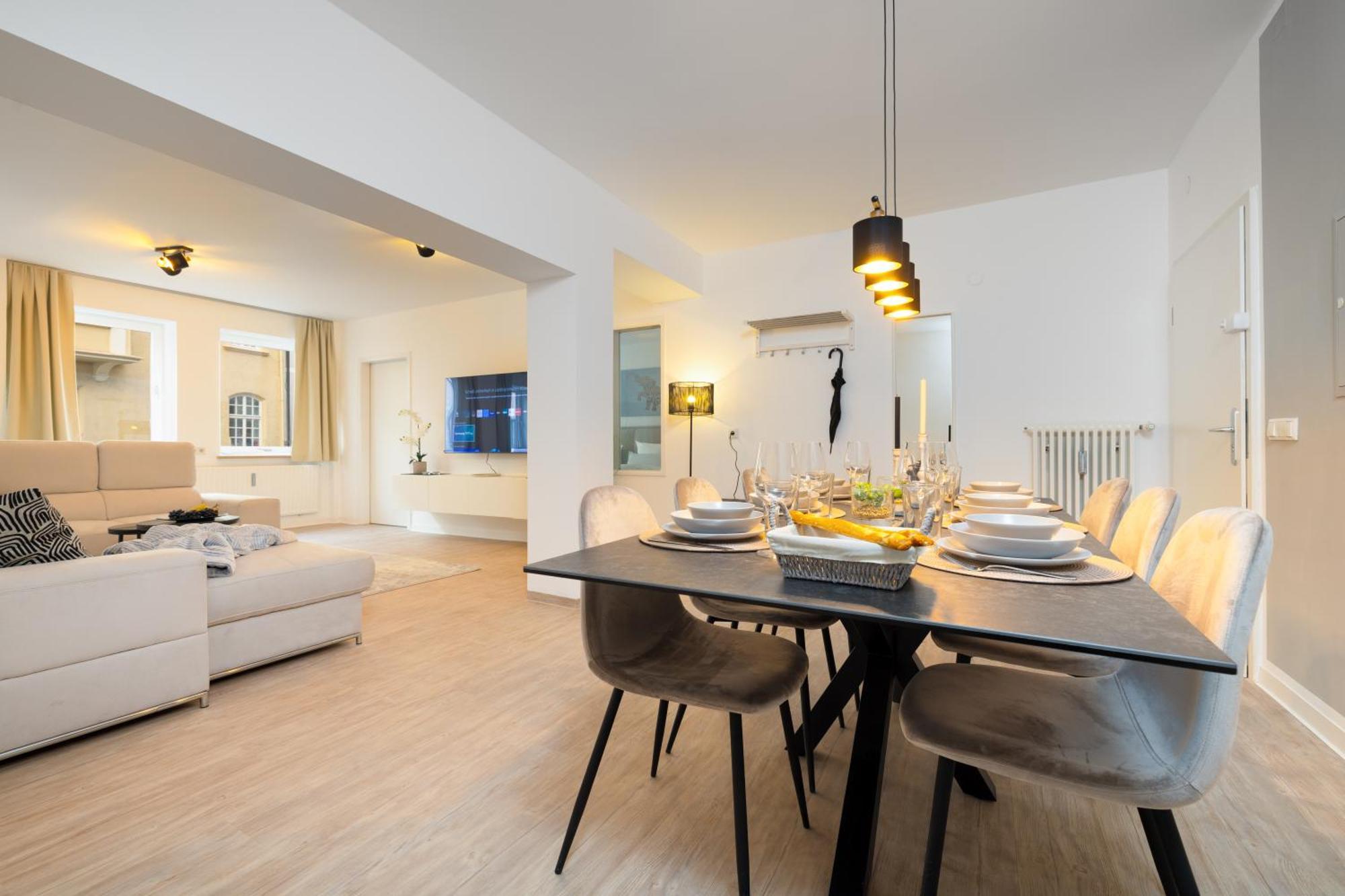 Primero City-Loftdomizil Innenstadt 84Qm Mit Grosser Gemeinschaftsterrasse Augsburg Exteriör bild